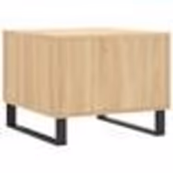 vidaXL Tables basses 2 pcs chêne sonoma 50x50x40 cm bois d'ingénierie