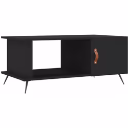 Ajoutez une touche d'élégance à votre salon avec cette élégante table basse. Matériau durable : le bois d'ingénierie est d'un ...