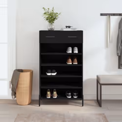 Gardez vos chaussures organisées et créez un environnement bien rangé avec cette élégante armoire à chaussures ! Matériau dur ...