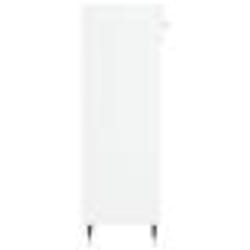 vidaXL Armoire à chaussures blanc 30x35x105 cm bois d'ingénierie