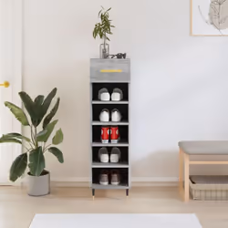 Gardez vos chaussures organisées et créez un environnement bien rangé avec cette élégante armoire à chaussures ! Matériau dur ...