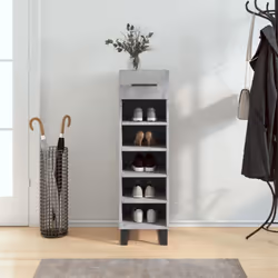 Gardez vos chaussures organisées et créez un environnement bien rangé avec cette élégante armoire à chaussures ! Matériau dur ...