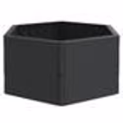 vidaXL Jardinière anthracite PP