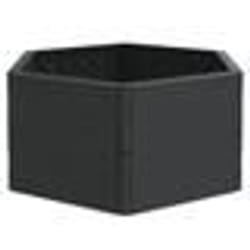 vidaXL Jardinière anthracite PP