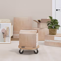 Ces chariots sur roulettes sont parfaits pour déplacer des meubles, des appareils électroménagers et des objets encombrants e ...