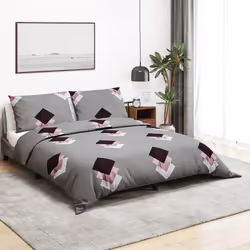 Cet ensemble de housse de couette est doux et confortable, ajoutant une touche agréable à votre chambre à coucher. Matériau c ...