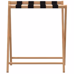 vidaXL Porte-bagages 68,5x38x58 cm bambou