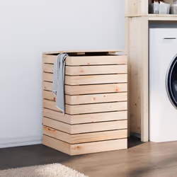 Ce panier à linge en bois vous offre une solution plus pratique pour ranger votre linge sale et avoir une maison bien rangée. ...