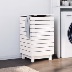 Ce panier à linge en bois vous offre une solution plus pratique pour ranger votre linge sale et avoir une maison bien rangée. ...