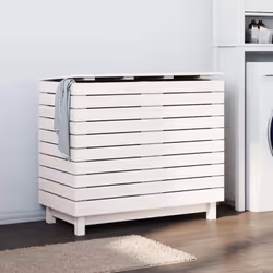 Ce panier à linge en bois vous offre une solution plus pratique pour ranger votre linge sale et avoir une maison bien rangée. ...