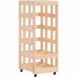 Ce porte-bûches en bois est une solution idéale pour ranger proprement votre bois de chauffage. Bois de pin massif : le bois ...