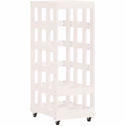 Ce porte-bûches en bois est une solution idéale pour ranger proprement votre bois de chauffage. Bois de pin massif : le bois  ...
