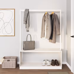Mettez votre placard en ordre et choisissez facilement votre tenue avec ce porte-vêtements en bois ! Bois de pin massif : le  ...