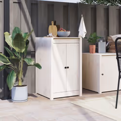 Les portes de cuisine d'extérieur en bois sont un supplément élégant pour compléter votre espace cuisine. Bois de pin massif  ...