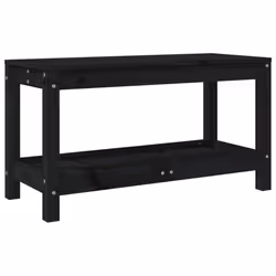 VidaXL 832379, Noir, Bois, 110 kg, Adultes et enfants, 825 mm, 350 mm