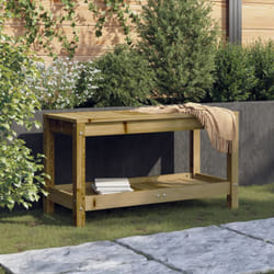 Vidaxl - Banc de jardin 82,5x35x45 cm bois de pin imprégné