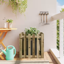 Cette jardinière en bois est un excellent choix pour cultiver une variété de fleurs ou de plantes. Bois imprégné : le bois de ...
