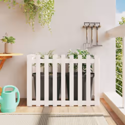 Ce lit surélevé de jardin en bois est un excellent choix pour cultiver une variété de fleurs ou de plantes. Bois de pin massi ...