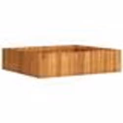 vidaXL Lit surélevé de jardin design de clôture 150x30x30cm pin massif