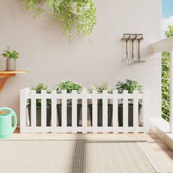 Vidaxl - Lit surélevé de jardin design de clôture 150x50x50cm pin massif
