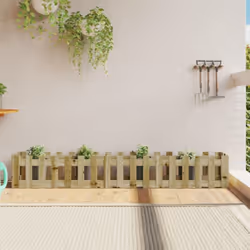 Ce lit surélevé de jardin en bois est un excellent choix pour cultiver une variété de fleurs ou de plantes. Bois imprégné : l ...
