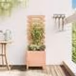 vidaXL Jardinière avec support 39x39,5x114 cm bois massif douglas