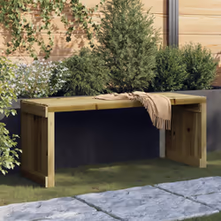VidaXL 832529 banc de jardin Bois