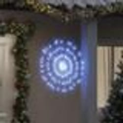 vidaXL Étoile rayonnante de Noël 140 LED blanc froid 17 cm