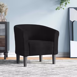 Ce fauteuil cabriolet moderne ajoutera une touche d'élégance à votre salon, chambre à coucher, chambre d'amis ou bureau ! Tis ...