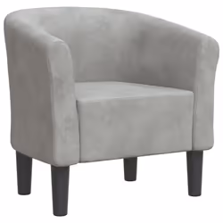 VidaXL 356441, Velours, Gris, mousse, 110 kg, 700 mm, 560 mm