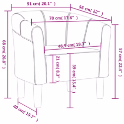 VidaXL 356445 fauteuil - Vue supplémentaire 8