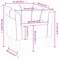 VidaXL 356447 fauteuil - Vue supplémentaire 8