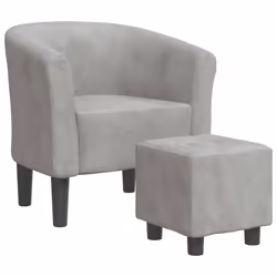 VidaXL 356449, Velours, Gris, mousse, 110 kg, 310 mm, 310 mm