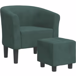 Ce fauteuil cabriolet moderne avec repose-pied ajoutera une touche d'élégance à votre salon, chambre à coucher, chambre d'ami ...