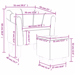 VidaXL 356453 fauteuil - Vue supplémentaire 8