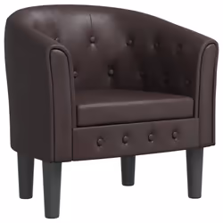 VidaXL 356465, Simili-cuir, Marron, 110 kg, 39 cm