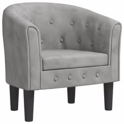 VidaXL 356469, Velours, Gris, mousse, 110 kg, 700 mm, 560 mm
