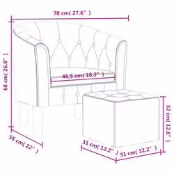 VidaXL 356477 fauteuil - Vue supplémentaire 8