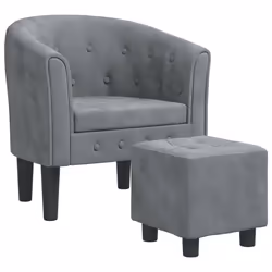 VidaXL 356478, Velours, Gris, mousse, 110 kg, 310 mm, 310 mm