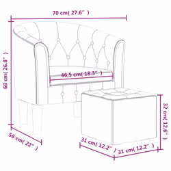 VidaXL 356478 fauteuil - Vue supplémentaire 8