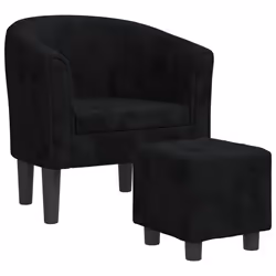 VidaXL 356479, Velours, Noir, mousse, 110 kg, 310 mm, 310 mm