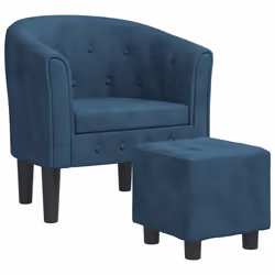 VidaXL 356481, Velours, Bleu, mousse, 110 kg, 310 mm, 310 mm