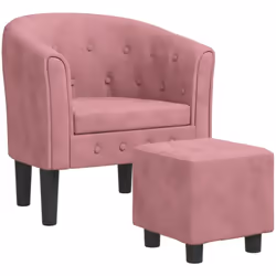 Ce fauteuil cabriolet moderne avec repose-pied ajoutera une touche d'élégance à votre salon, chambre à coucher, chambre d'ami ...