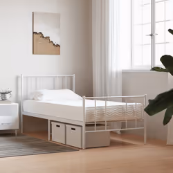 VidaXL 356339 matelas Taille enfant / adulte Matelas en mousse à haute résilience