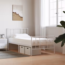 VidaXL 356342 matelas Taille lit simple/twin Matelas en mousse à haute résilience