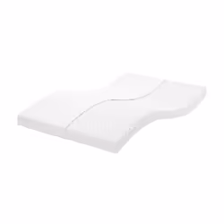 VidaXL 356355, Taille double/complet, Matelas en mousse à haute résilience, Blanc, Adultes et enfants, 1400 mm, 1900 mm