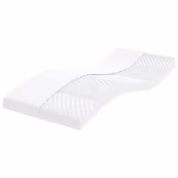VidaXL 356364, Matelas en mousse à mémoire de forme, Blanc, Adultes, 2000 mm, 1000 mm, 100 mm