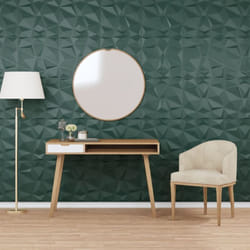 Vidaxl - Panneaux muraux 48 pcs vert 50x50 cm eps 12 m² losange