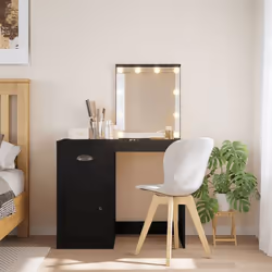 VidaXL 834971, Noir, Bois, 1 pièce(s)