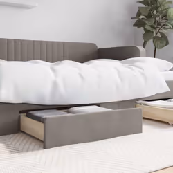 Maximisez l'espace de rangement dans votre chambre à coucher avec ces tiroirs de lit ! Matériau durable : le bois d'ingénieri ...